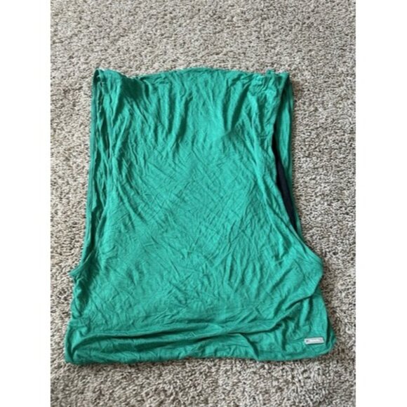 Bench Green Black Crowl Neck Work Out Tank Sleeveless Size Small Pull Over - Picture 1 of 13